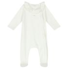 طقم هدايا أفرول بنات باللون العاجي والوردي, 1, hi-res