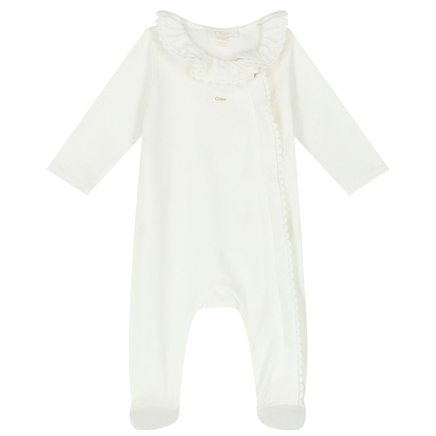 طقم هدايا أفرول بنات باللون العاجي والوردي, 1, hi-res