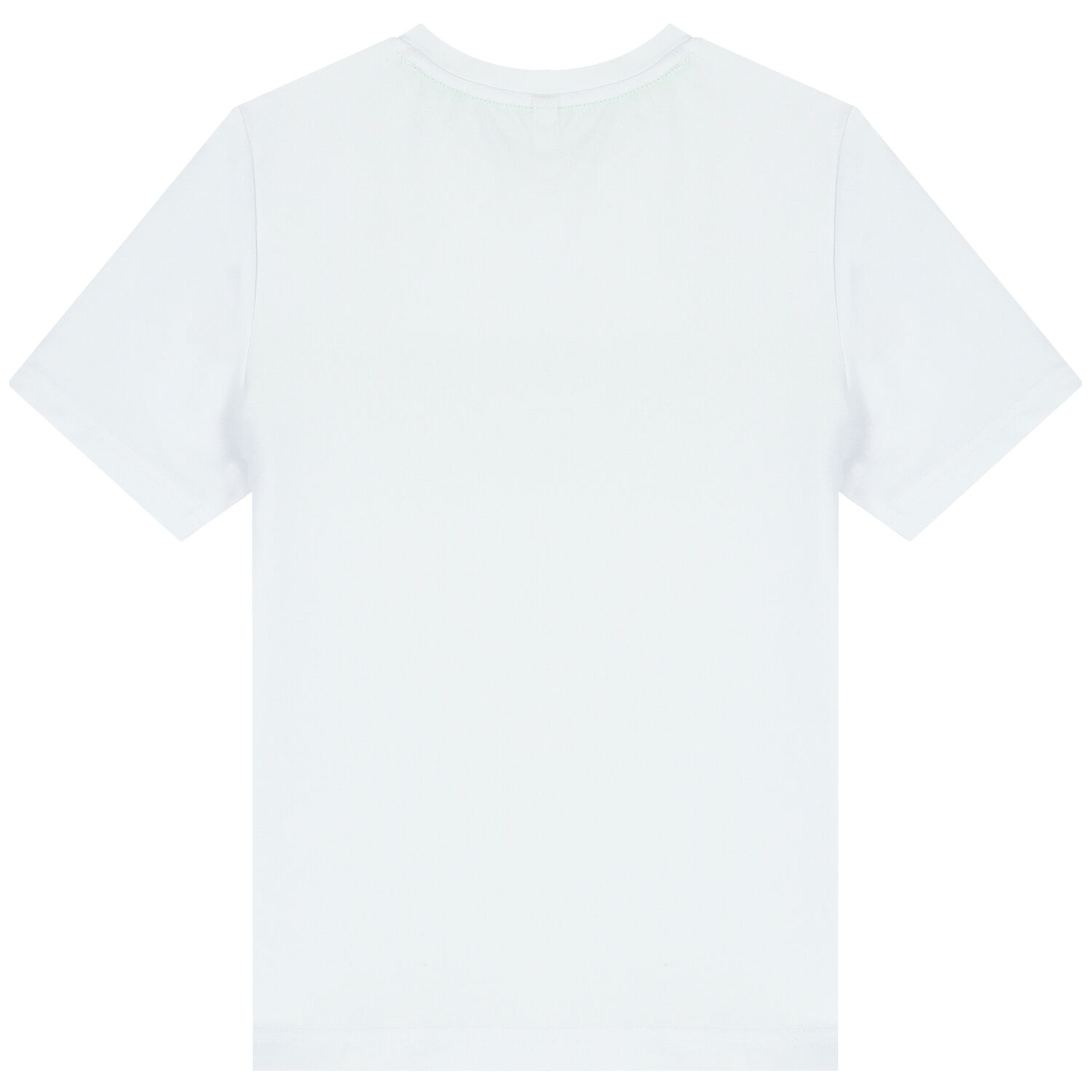 Boys White Logo T-Shirt, 1, hi-res