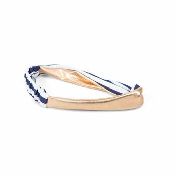 Girls Metallic & Stripe Headband