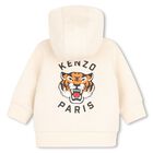 Younger Beige Tiger Logo Shorts Set, 1, hi-res