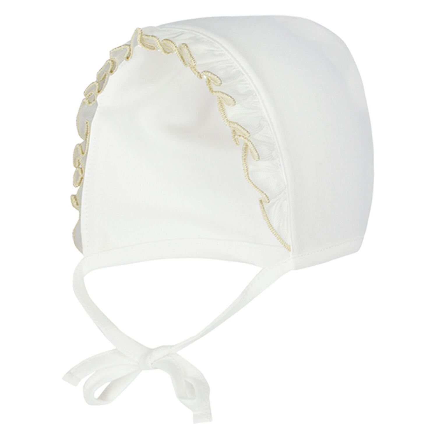 طقم هدايا للبنات أفرول بالشعار باللون الأبيض والذهبي, 1, hi-res image number null