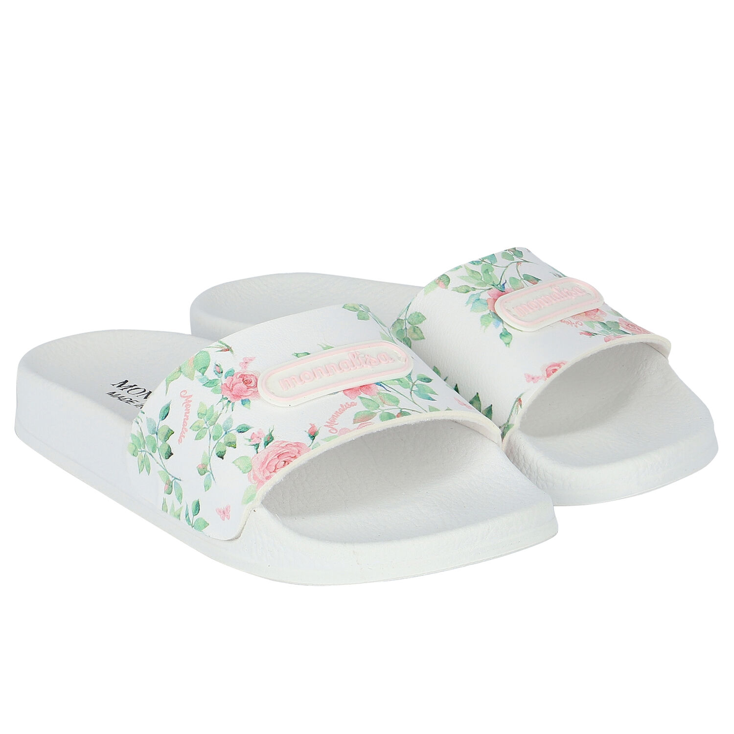 سلايدر بالشعار باللون الابيض للبنات, 1, hi-res