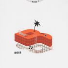 Boys White Logo T-Shirt, 1, hi-res