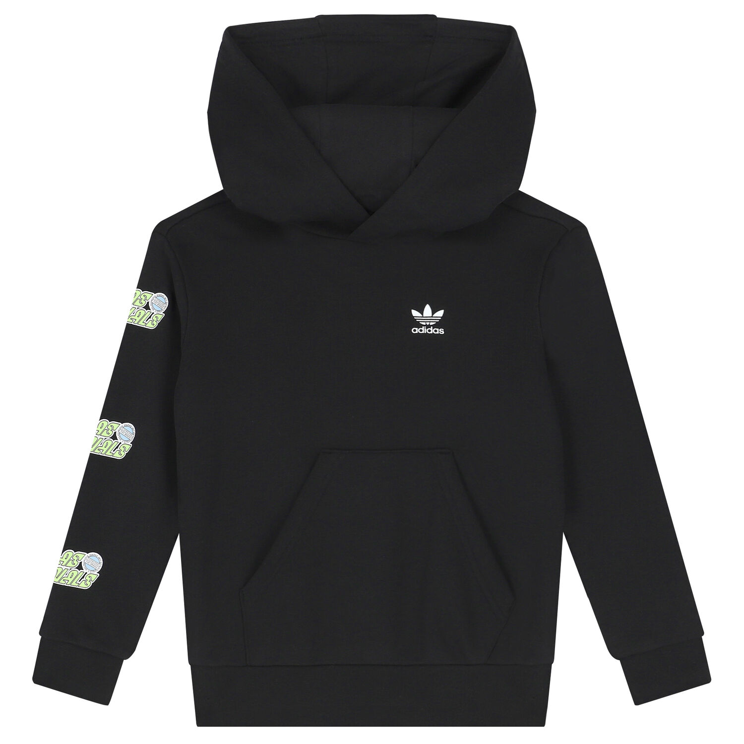 Black Logo Hooded Top, 1, hi-res image number null