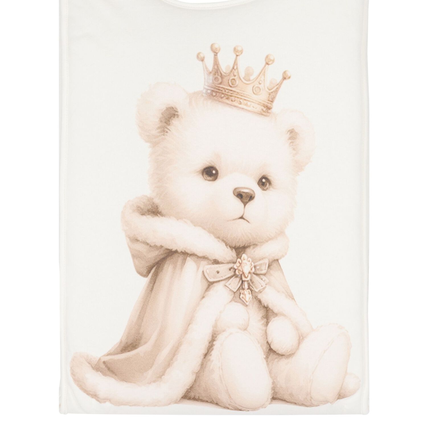 Ivory Teddy Bear Baby Nest, 1, hi-res