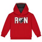 Boys Red & Grey Logo Tracksuit, 1, hi-res