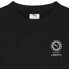 Boys Black Logo T-Shirt, 1, hi-res