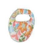 حقيبة يد مطرزة بالزهور باللونين الابيض و البرتقالي للبنات , 1, hi-res