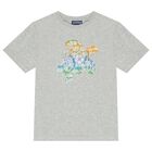 Boys Grey Logo T-Shirt, 1, hi-res