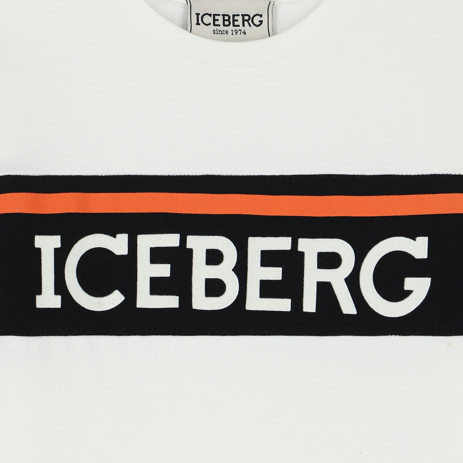 Boys Ivory Logo Long Sleeve Top, 1, hi-res