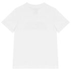 Boys White Jordan T-Shirt, 1, hi-res