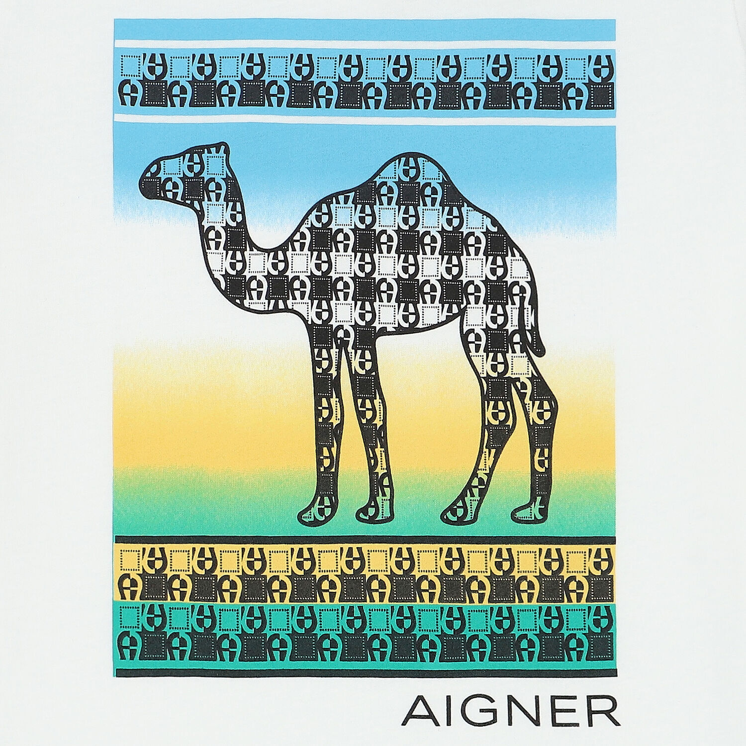 تيشيرت بالشعار باللون الأبيض للأولاد, 1, hi-res