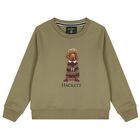 Boys Green Harry Logo Sweatshirt, 1, hi-res