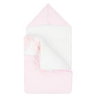 Baby Girls Pink & White Floral Nest, 1, hi-res