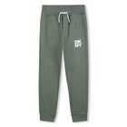 Boys Green Logo Joggers, 2, hi-res