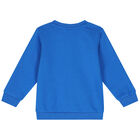 بدلة رياضية أولاد بالشعار باللون الازرق, 3, hi-res