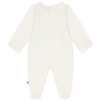 Ivory Logo Babygrow