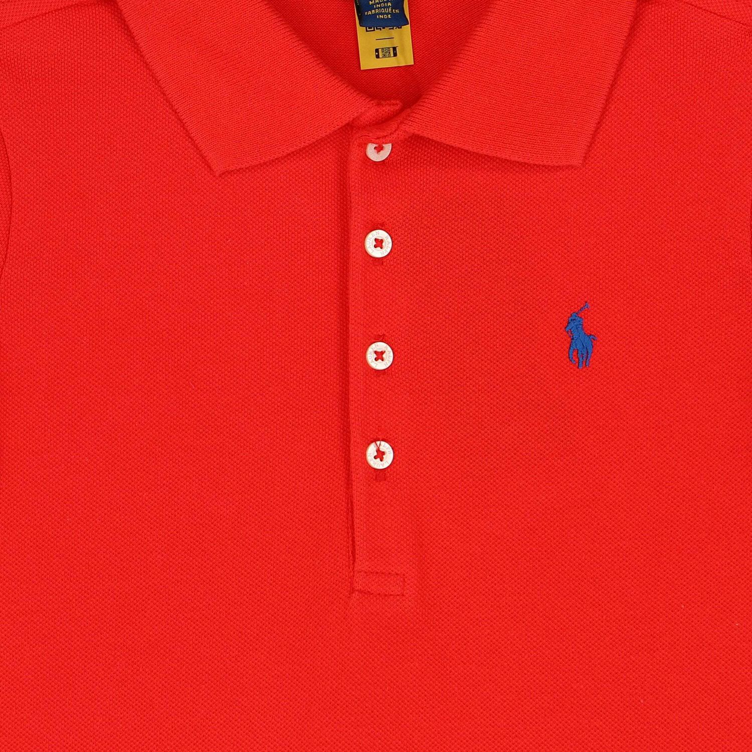 Red Logo Polo Dress, 3, hi-res image number null