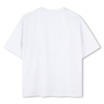 Boys White Logo T-Shirt