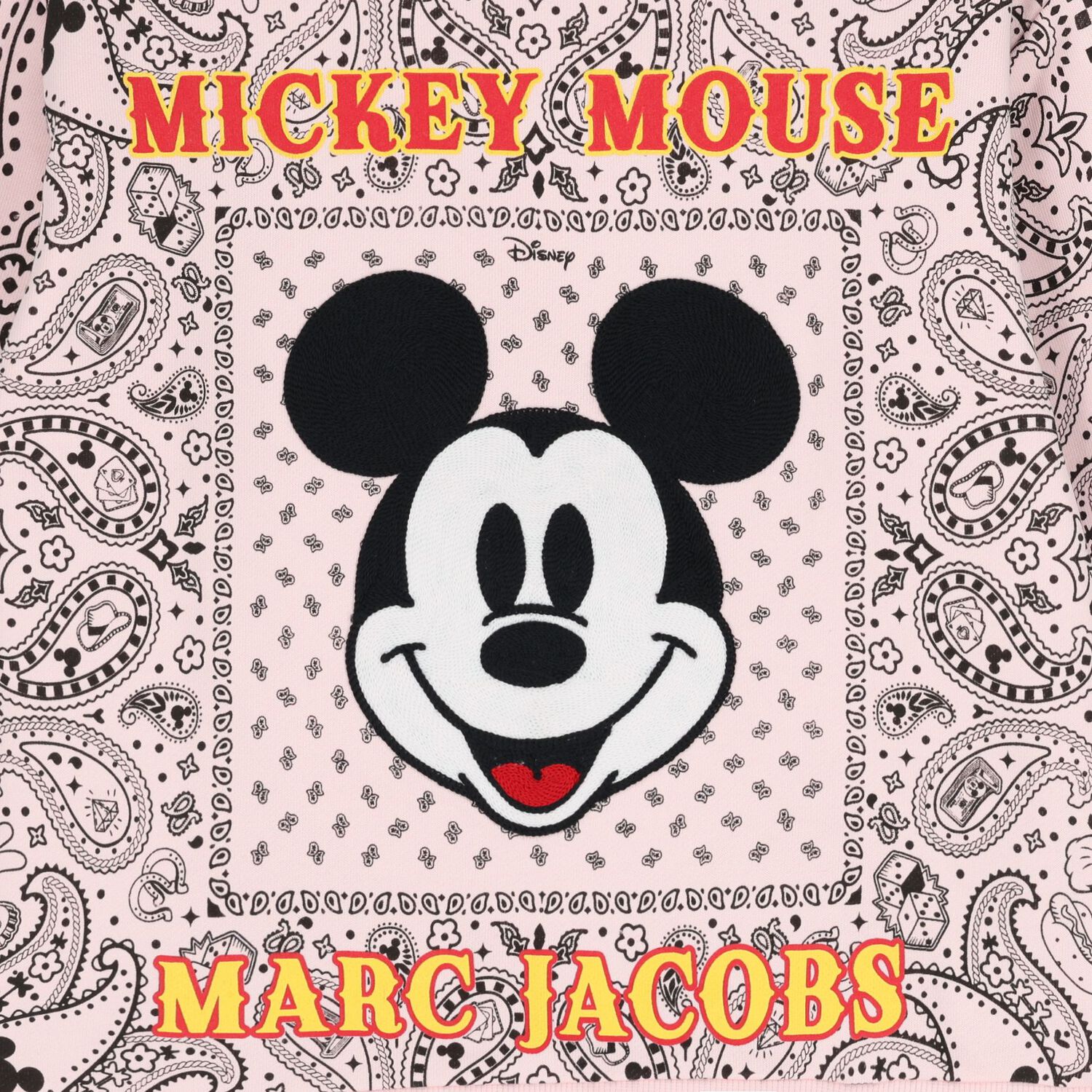 سويت شيرت ميكي ماوس وردي للبنات, 1, hi-res