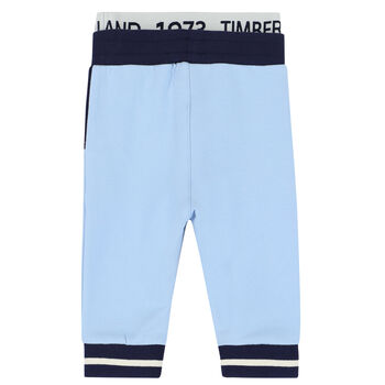 Baby Boys Blue Logo Joggers