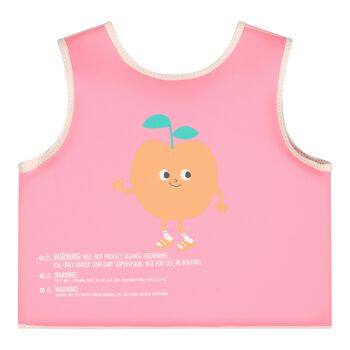 Girls Pink Fruit Swim Vest