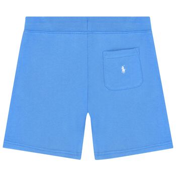 Boys Blue Logo Shorts