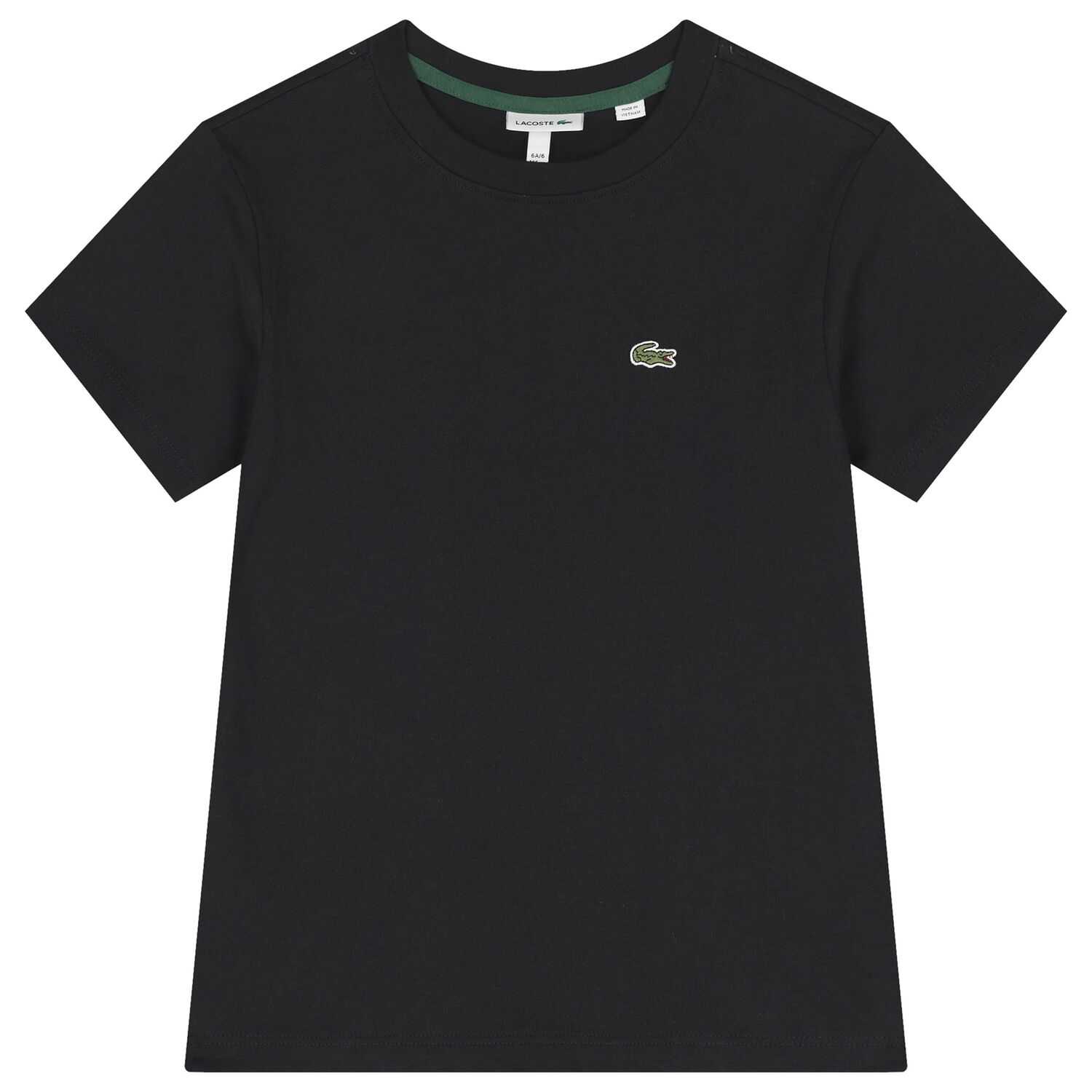 Boys Black Logo T-Shirt, 2, hi-res image number null