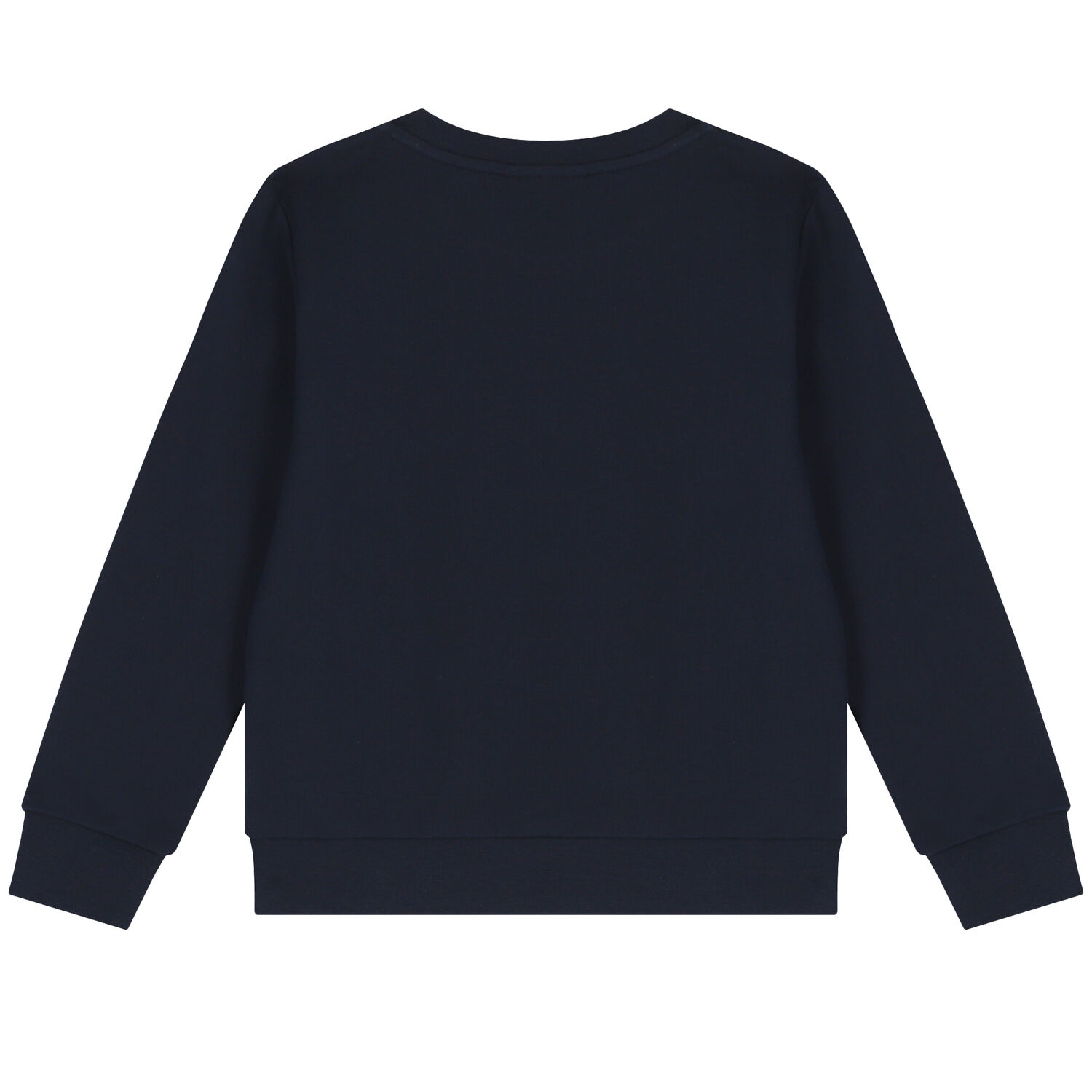 Boys Navy Blue Logo Sweatshirt, 2, hi-res