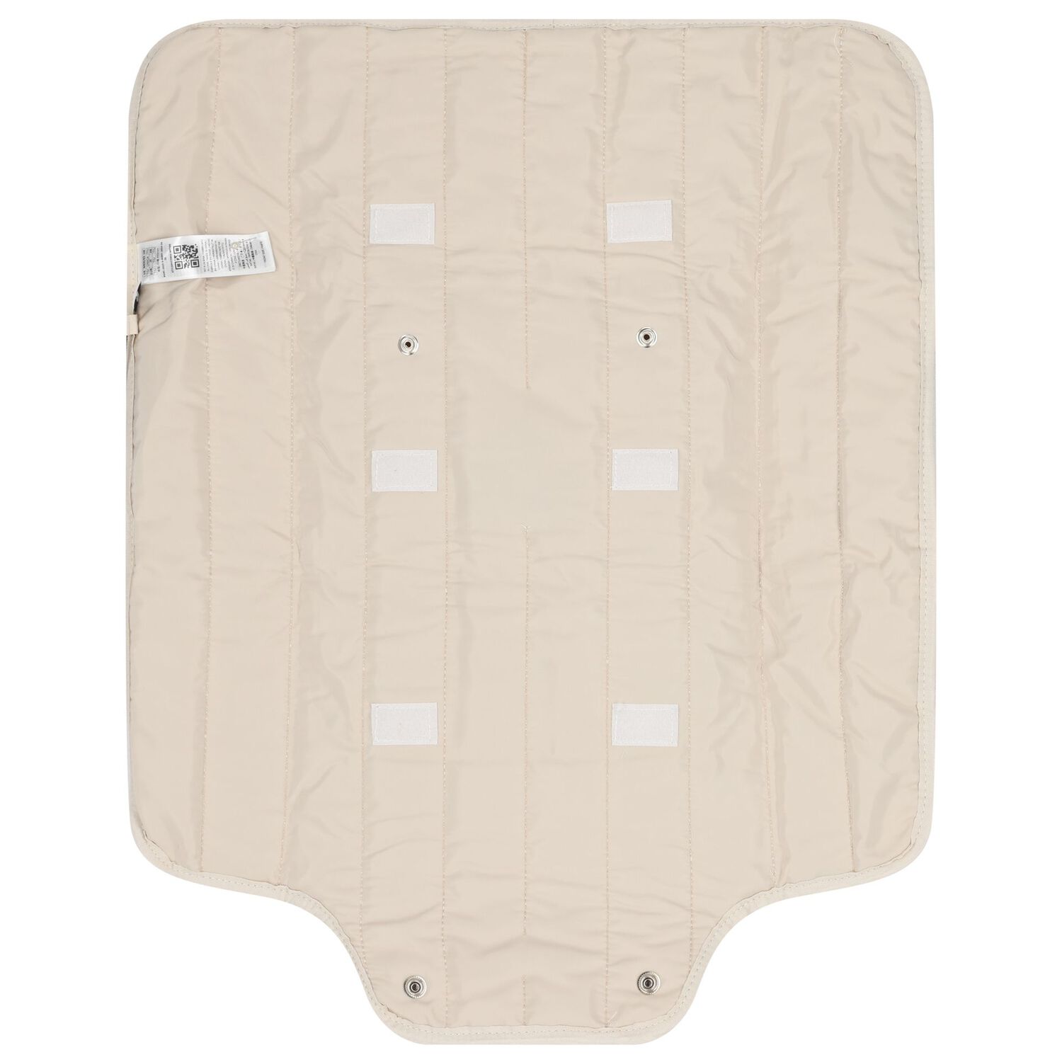 Beige Teddy Bear Logo Quilted Baby Changing Mat, 1, hi-res image number null