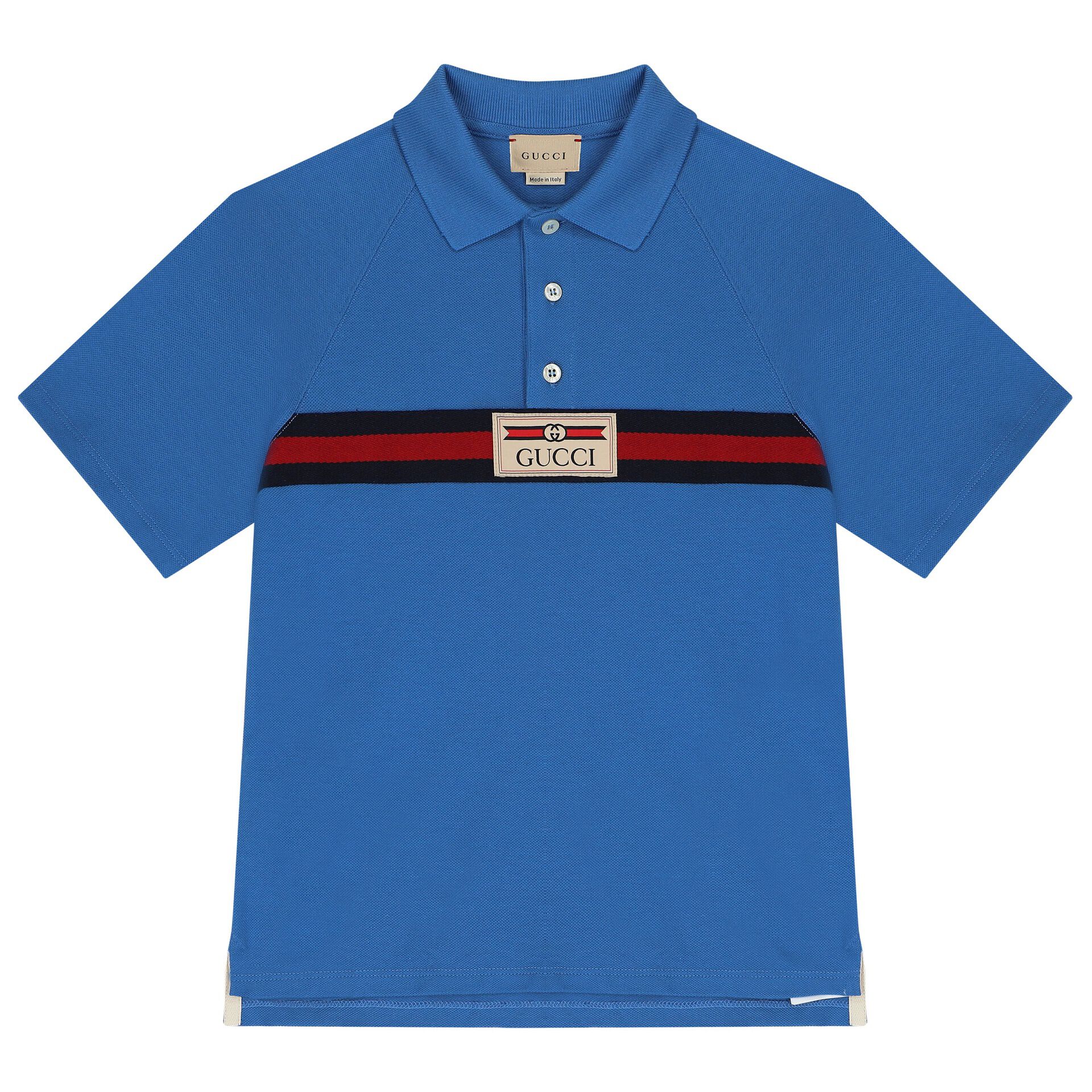 Blue gucci polo online