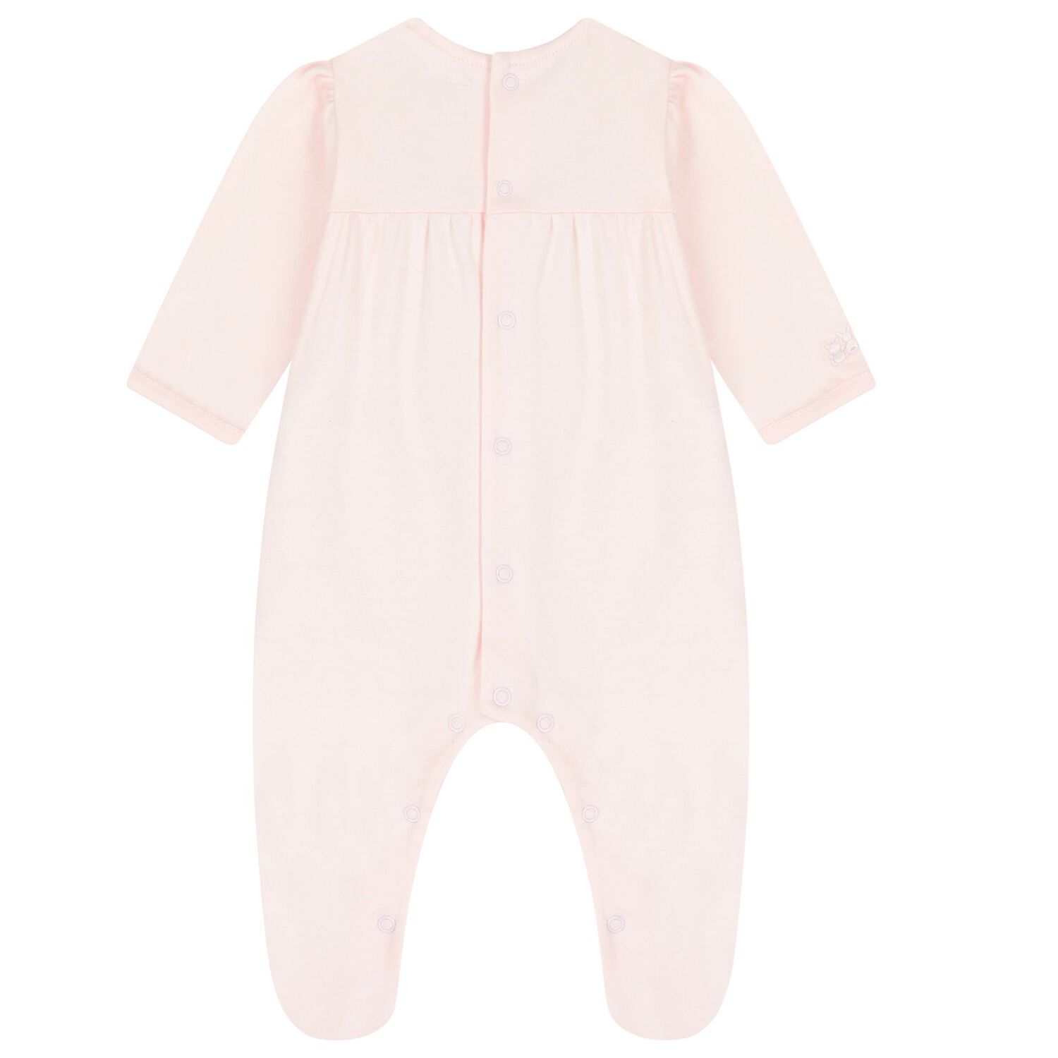 Baby Girls Pink Hearts Babygrow Set, 1, hi-res image number null