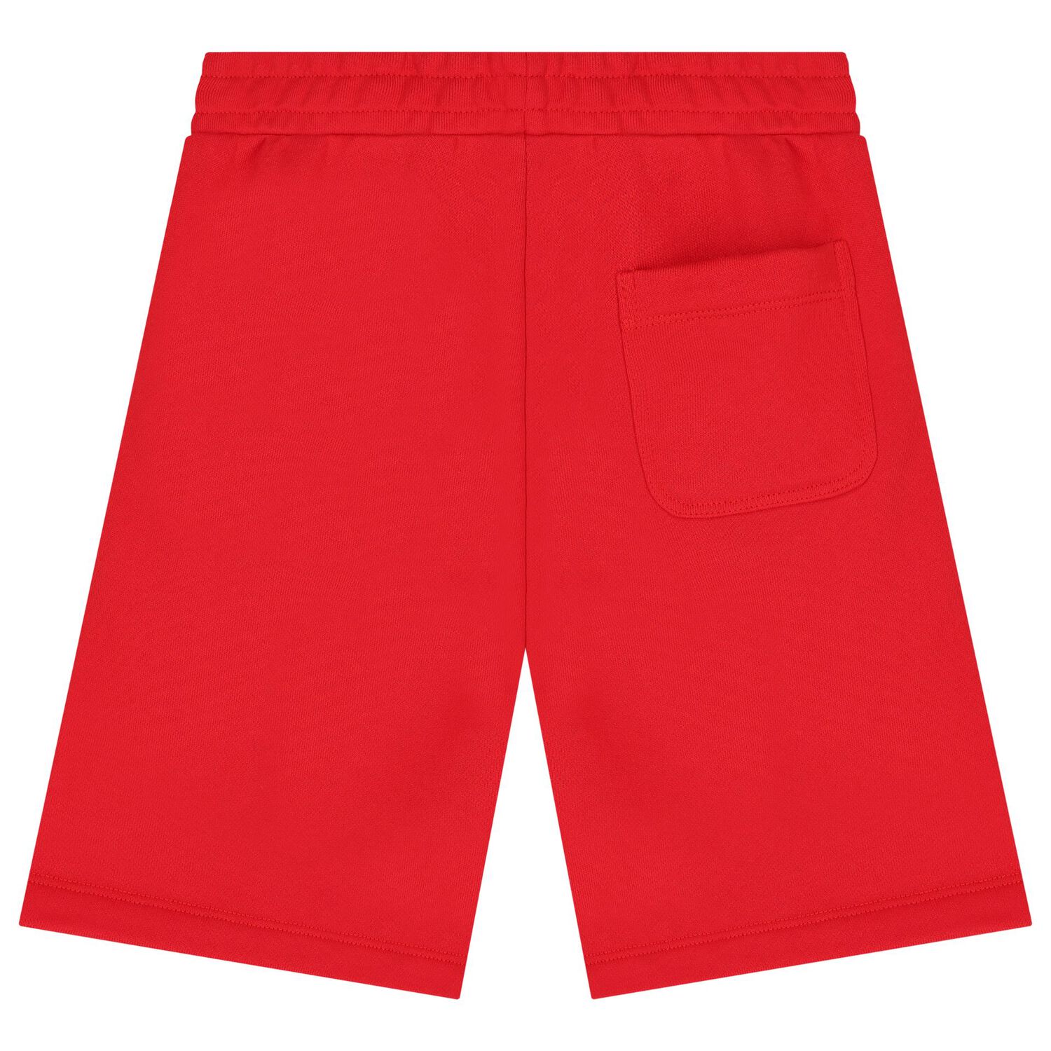 Boys Red Logo Shorts, 1, hi-res