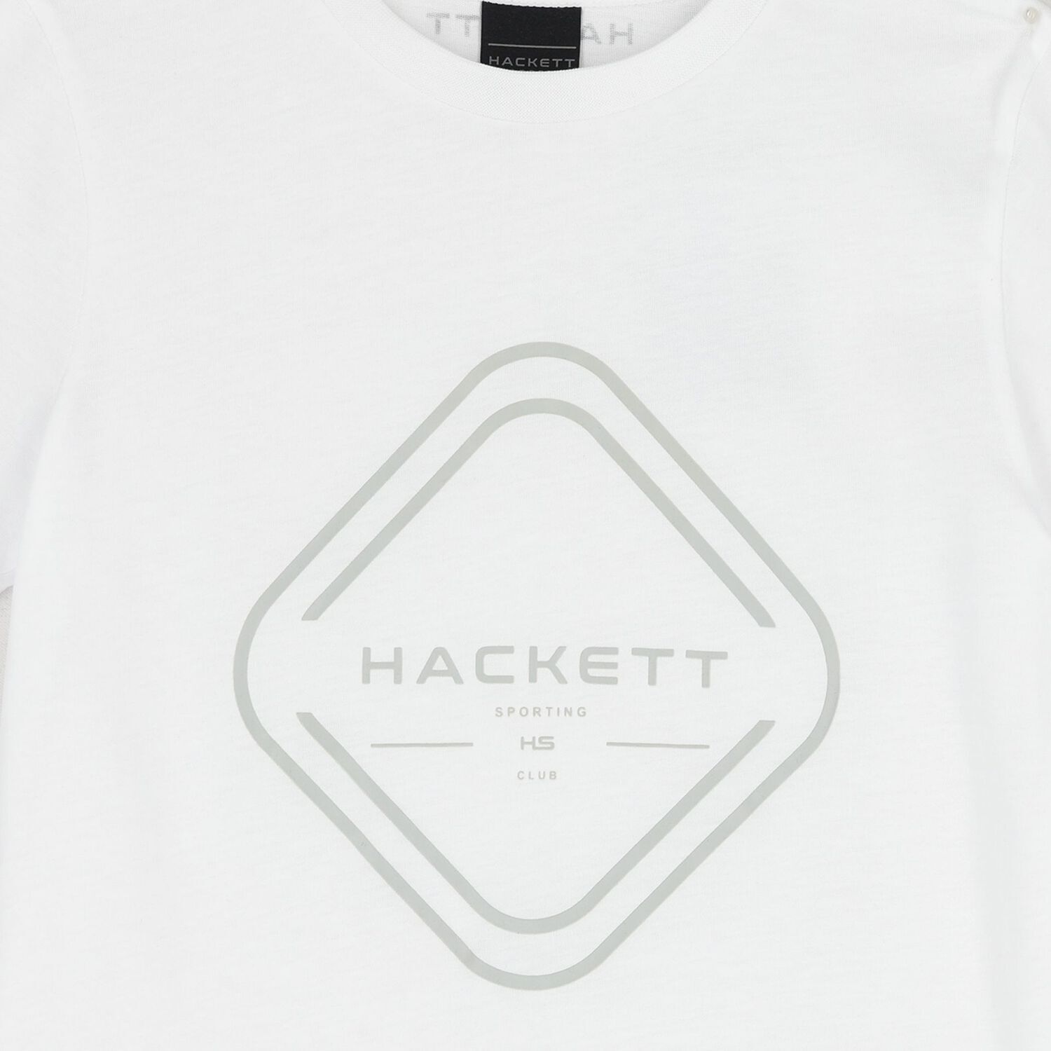 تيشيرت بالشعار باللون الأبيض للأولاد, 2, hi-res