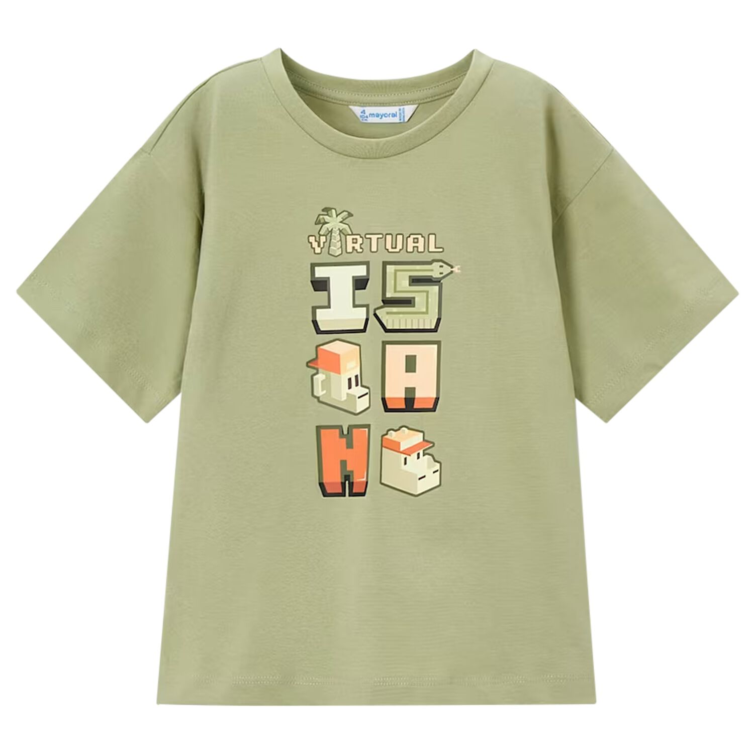 Boys Green T-Shirt, 1, hi-res