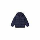 Boys Navy Blue Puffer Jacket, 1, hi-res
