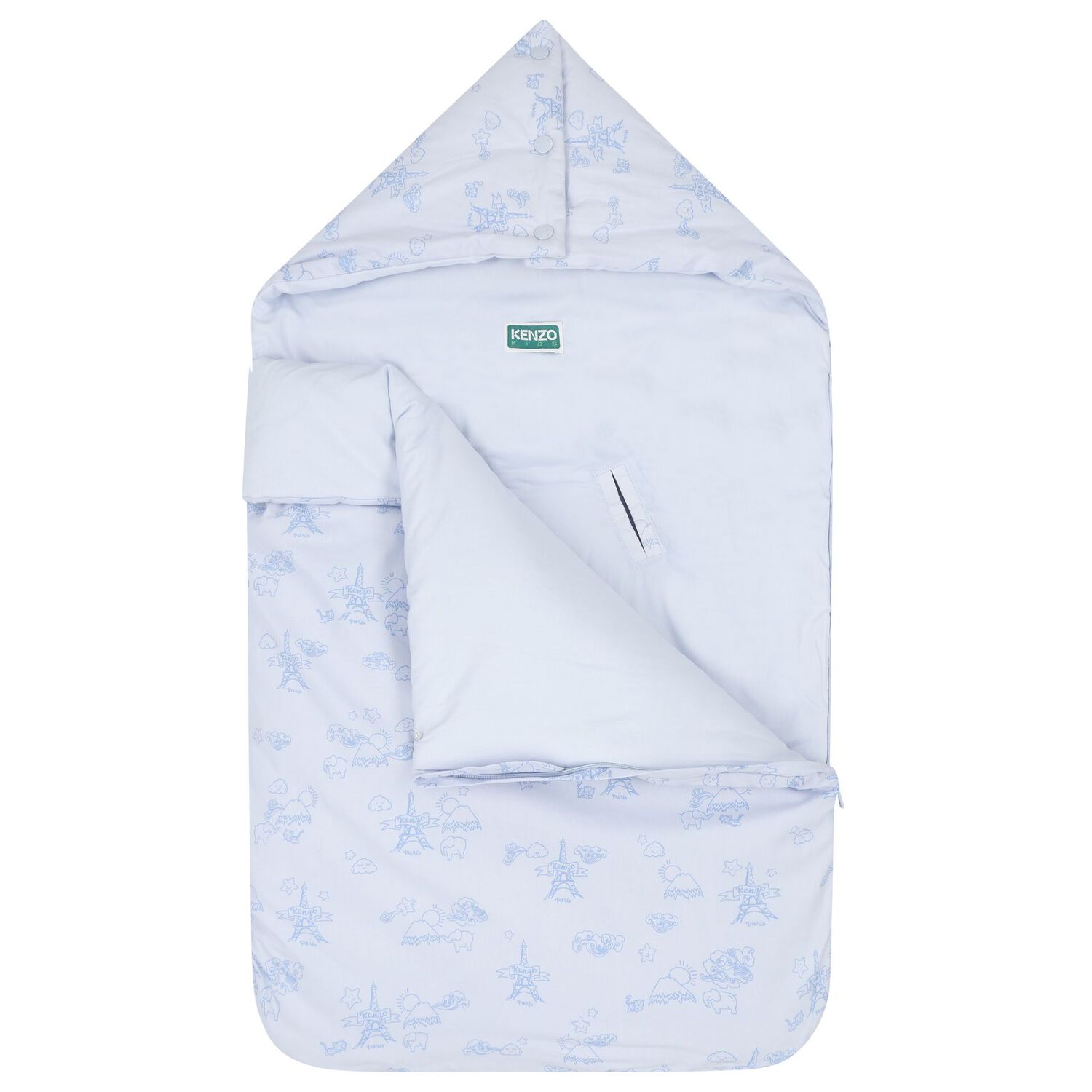 مدس أولاد بالشعار باللون الأزرق, 2, hi-res