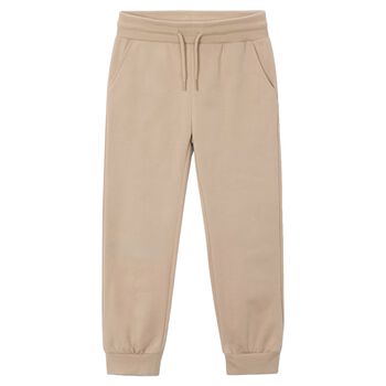 Boys Beige Joggers