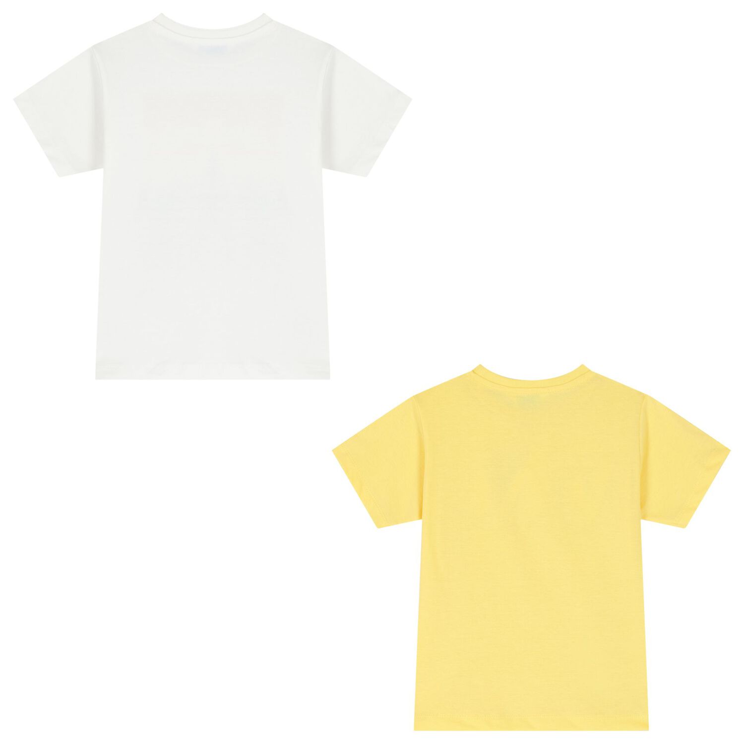 Boys White & Yellow T-Shirts ( 2-Pack ), 2, hi-res