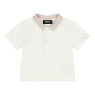 Baby Boys Ivory & Beige Whisper Barocco Shorts Set, 1, hi-res