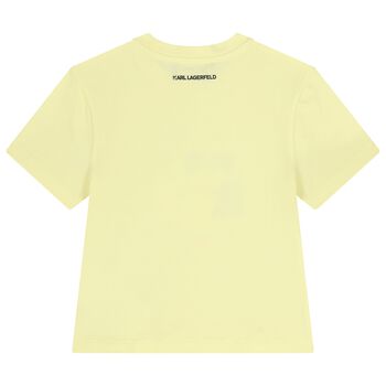 Girls Yellow Choupette T-Shirt
