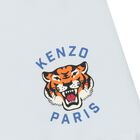 Younger Boys Blue Tiger Logo Shorts, 1, hi-res