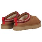 Beige Tazz Suede Mules, 1, hi-res