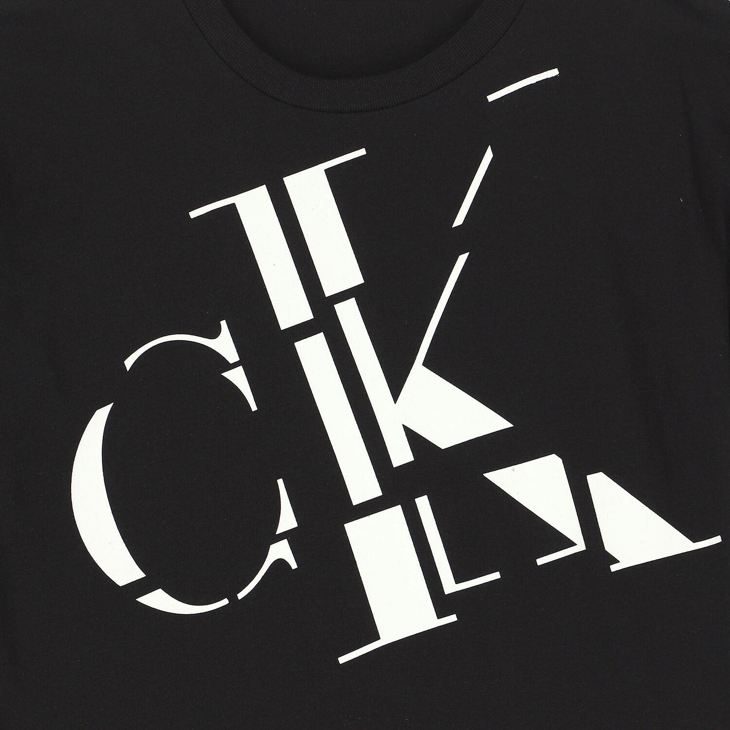 تيشيرت بالشعار باللون الاسود للاولاد, 1, hi-res