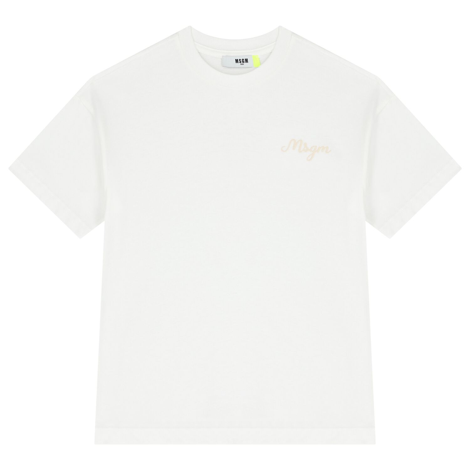 Boys Ivory Logo T-Shirt, 1, hi-res