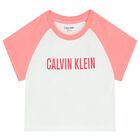 طقم بنات ليغنز بالشعار باللون الأبيض والوردي, 1, hi-res