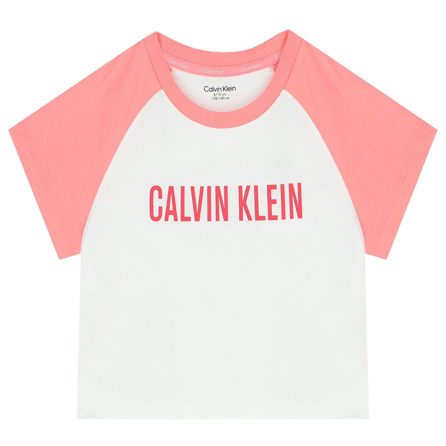 طقم بنات ليغنز بالشعار باللون الأبيض والوردي, 1, hi-res