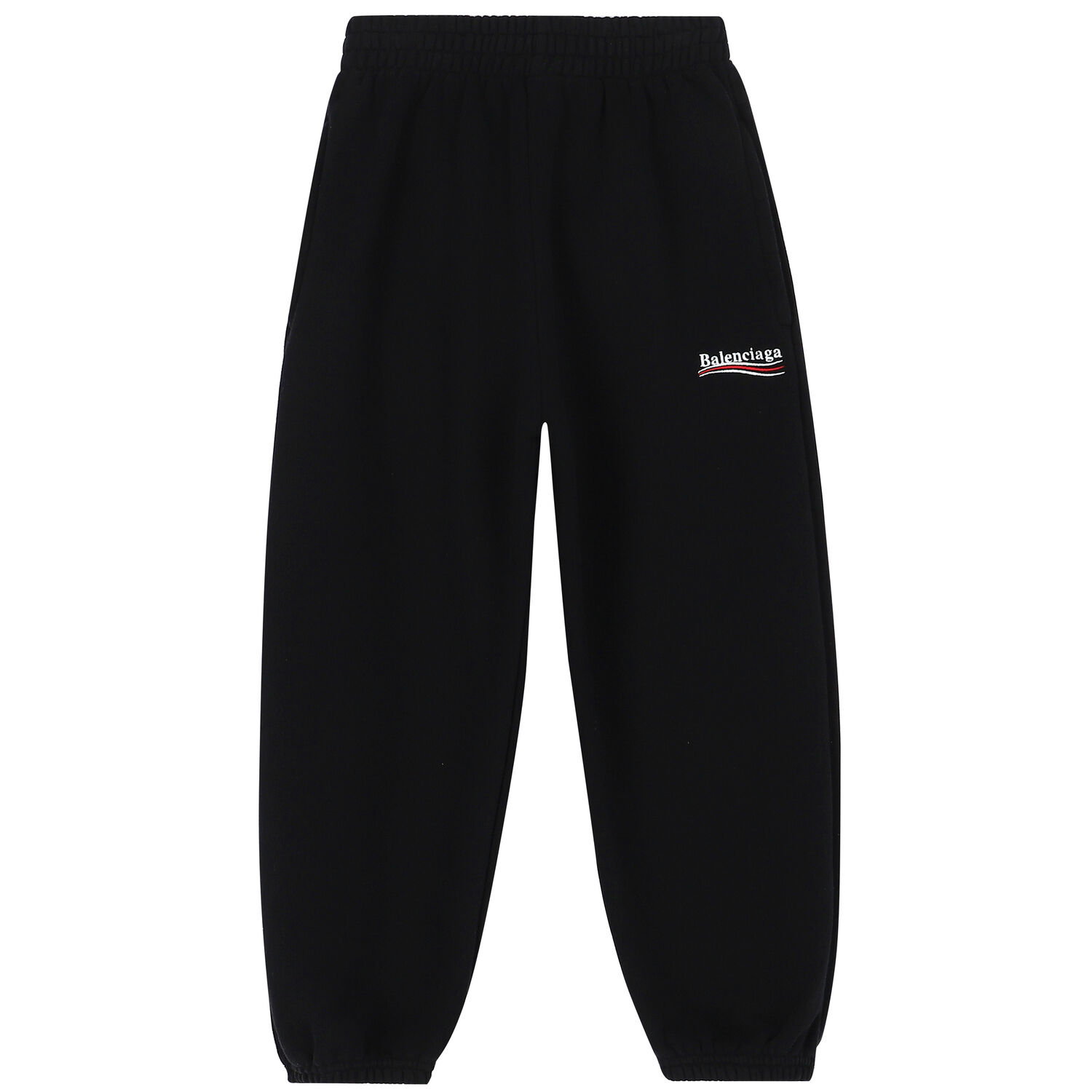 بنطلون رياضي بالشعار باللون الأسود, 1, hi-res