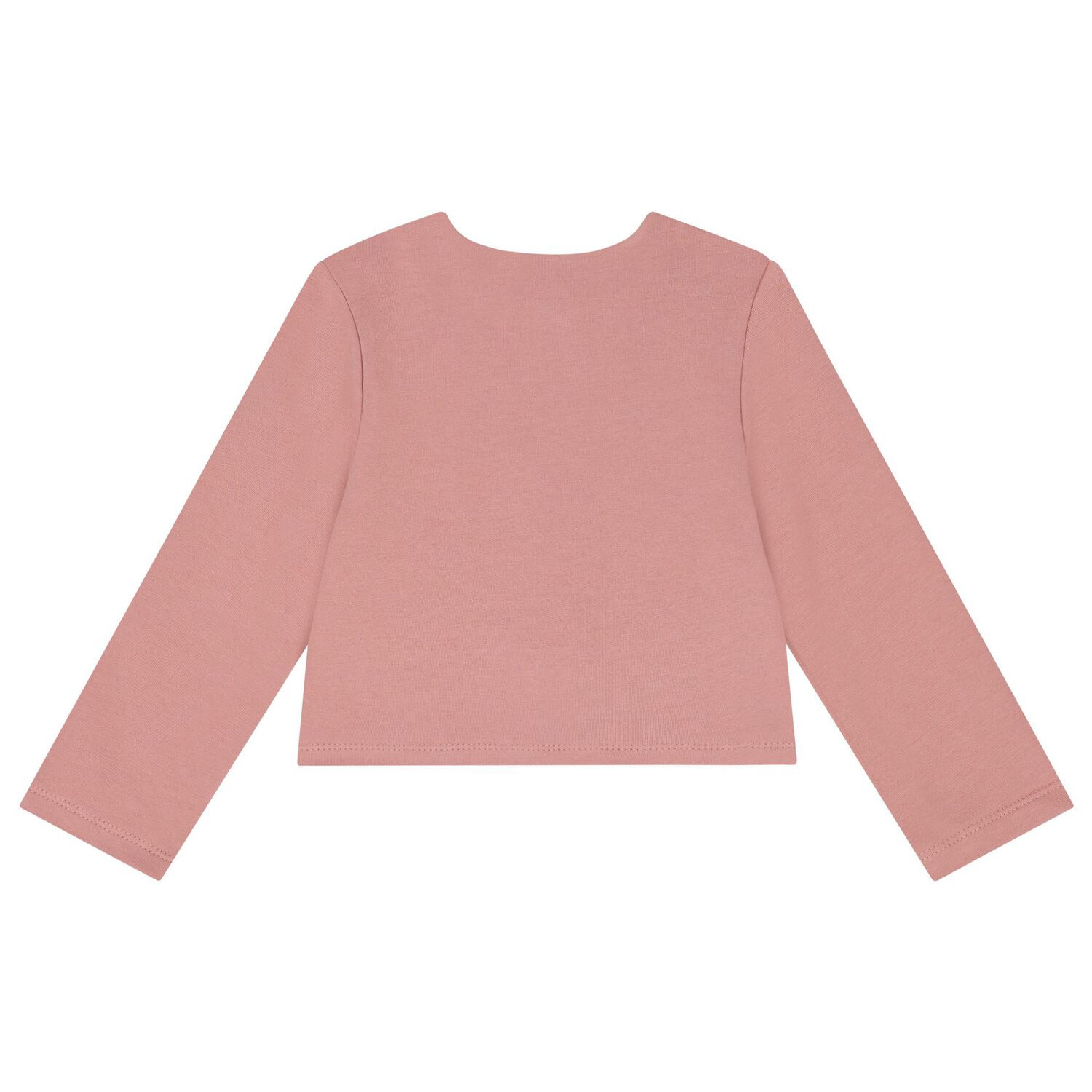 طقم تنورة بنات باللون العاجي و الوردي, 1, hi-res